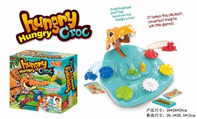 鳄鱼食青蛙互动游戏 - OBL841158