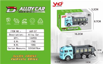 ALLOY ENGINEERING VEHICLE SAND TRUCK - OBL841394