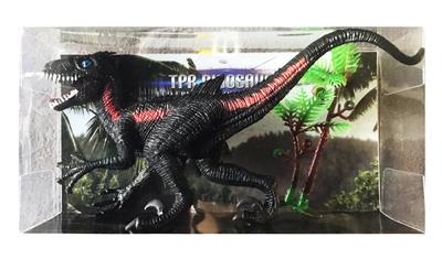 TPR实心仿真恐龙狂盗龙黑色 - OBL841834