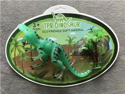 TPR实心仿真恐龙小霸王龙夜光 - OBL841843