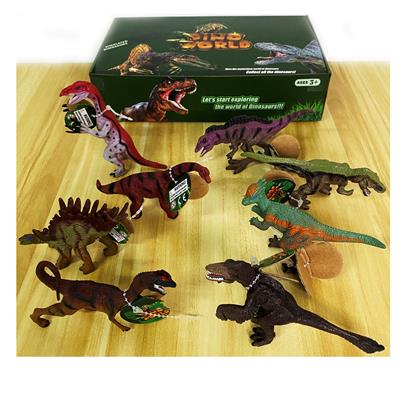 5寸仿真实心恐龙8款 - OBL841852