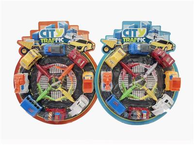 4只回力民航+8只工程卡通车 - OBL841949