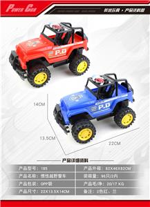 friction police car - OBL842121