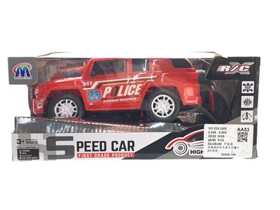 四通遥控车仿真丰田警车 - OBL842185