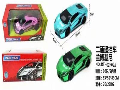 1:24彩镀二通遥控车兰博基尼 - OBL842195