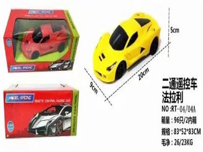 1:24仿真二通遥控车法拉利带灯光 - OBL842198