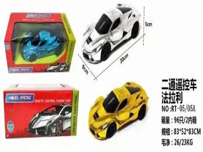 1:24彩镀二通遥控车法拉利 - OBL842201