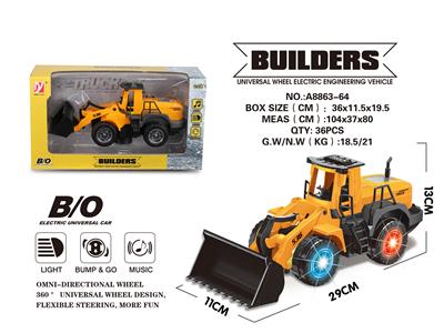 ELECTRIC UNIVERSAL LIGHT MUSIC BULLDOZER - OBL842720
