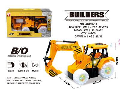 ELECTRIC UNIVERSAL LIGHT MUSIC EXCAVATOR - OBL842753