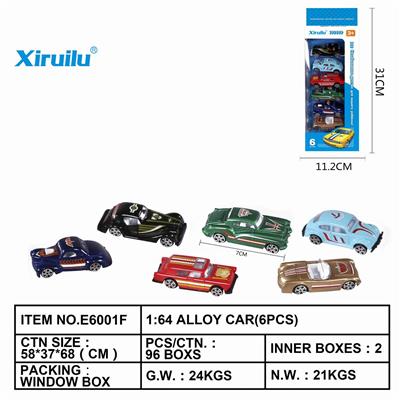 1: 64 CLASSIC CAR SLIDING ALLOY CAR - OBL843138