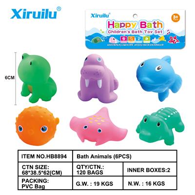 环保哨子动物六只装 - OBL843317