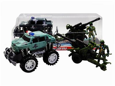 SOLDIERS OF INERTIAL CROSS-COUNTRY MILITARY VEHICLE WITH SLIDING GUN - OBL843636
