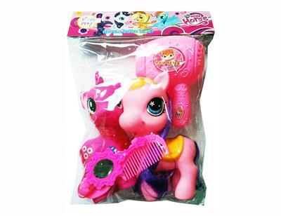 ORNAMENT ELF HORSE. - OBL844299