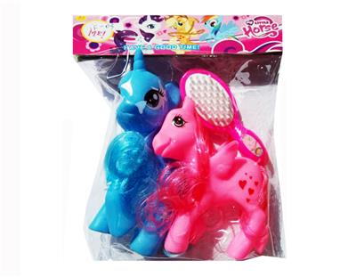 ORNAMENT ELF HORSE. - OBL844301