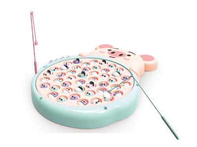 PIG CARTOON FISHING TRAY. - OBL844365