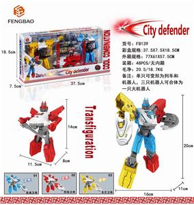 三合一列车变形机器 - OBL844442