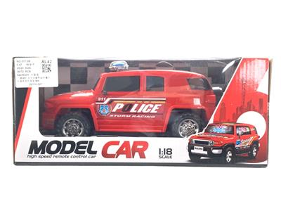 二通3D灯光丰田越野遥控警车 - OBL844668