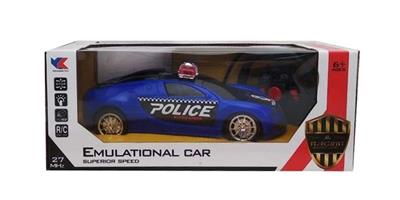 1:18四通方向盘布加迪3D灯光警车 - OBL844678