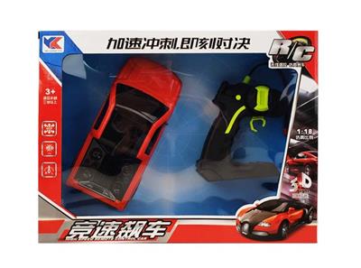 皮卡1:18四通+枪型遥控器+3D灯光仿真车 - OBL844733