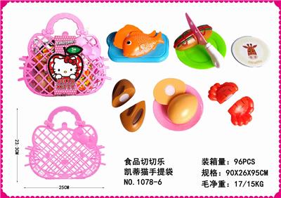 FOOD CUTHLE KT CAT TOTE BAG. - OBL844877