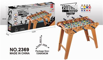 WOODEN FOOTBALL TABLE. - OBL844891