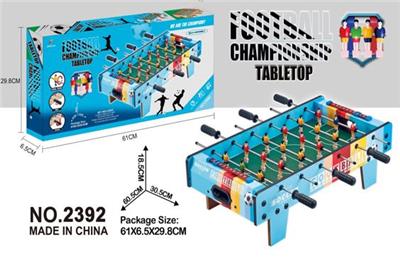GRAFFITI WOODEN FOOTBALL TABLE. - OBL844894