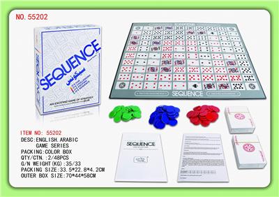 ENGLISH. ARABIC SEQUENCE GAME - OBL845064