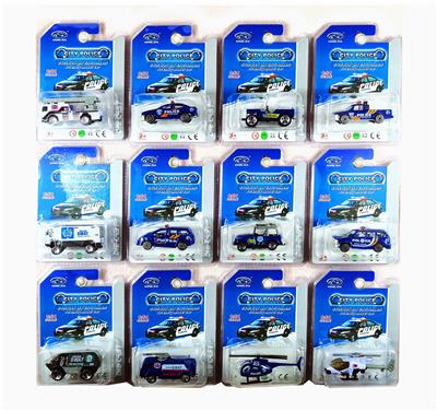 1: 64 ALLOY POLICE CAR - OBL845329