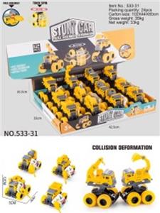 PUZZLE ASSEMBLY DEFORMATION STUNT ENGINEERING CAR. - OBL845821