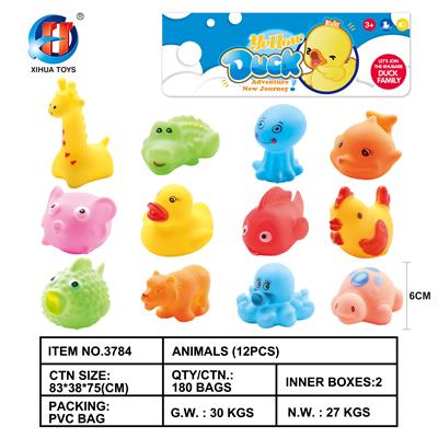 动物十二只装（带BB哨） - OBL846092