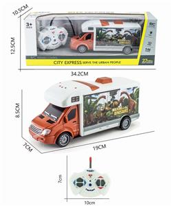 1:32四通27MHZ遥控房车（不包电） - OBL846190