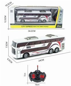 1.32四通27MHZ遥控巴士车（不包电） - OBL846194