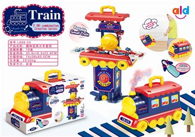 DISASSEMBLE THE DEFORMED MEDICAL EQUIPMENT TRAIN TO PASS HOME. - OBL846441