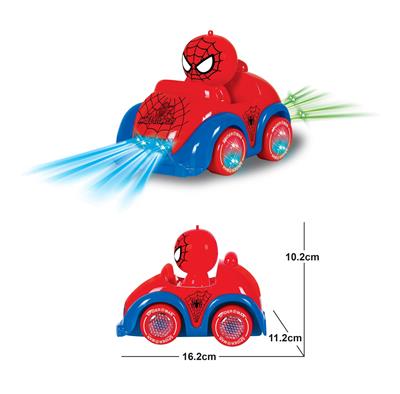 Electric light music Spider-Man car. - OBL846878
