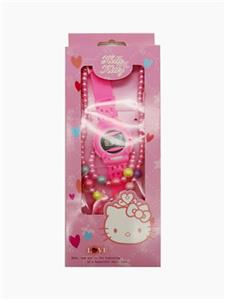 JEWELRY SET (NECKLACE BRACELET ELECTRONIC WATCH) HELLOKITTY. - OBL847203