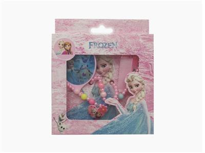 JEWELRY SET (NECKLACE BRACELET MIRROR COMB) SNOW PRINCESS. - OBL847209
