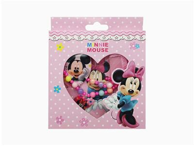 JEWELRY SET (NECKLACE BRACELET MIRROR COMB) MICKEY. - OBL847211