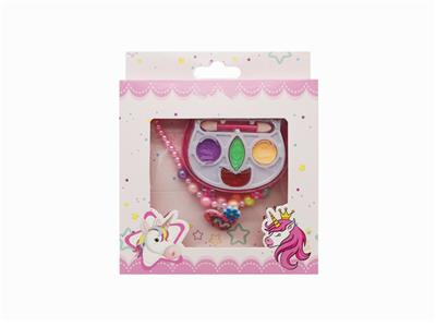 JEWELRY SET (NECKLACE BRACELET MAKEUP BOX) UNICORN. - OBL847215