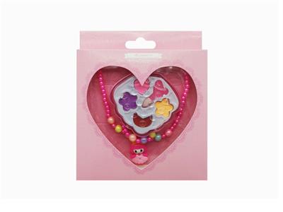 JEWELRY SET (NECKLACE BRACELET MAKEUP BOX) GIRL. - OBL847216