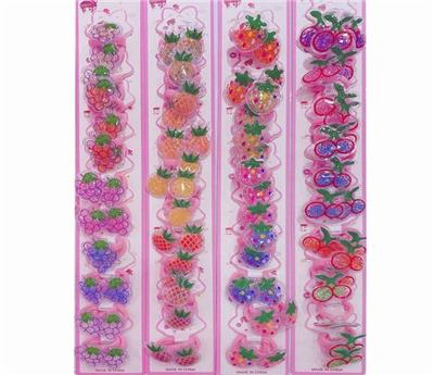 HEAD ROPE (10 PAIRS/LONG CARD) FRUIT IS RANDOMLY MIXED. - OBL847217