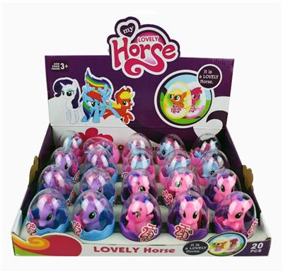 2 COLORS OF SMALL EGG HORSE, COMB. - OBL847496