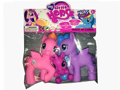 CROWN PONY WITH MABAO AND COMB MIRROR - OBL847517