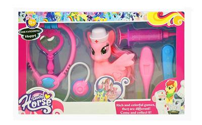 NURSE HORSE WITH MEDICAL EQUIPMENT - OBL847527