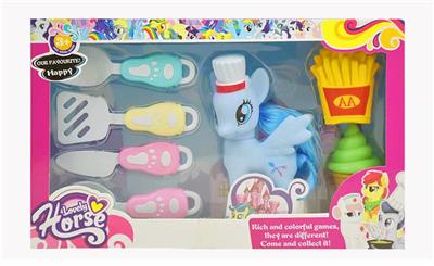 CHEFS HORSE WITH CUTLERY. - OBL847529