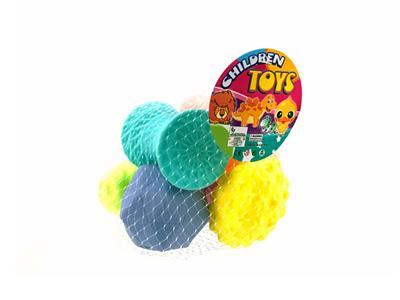 搪胶捏捏球.戏水球6款6色.马卡龙色 - OBL847552