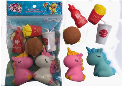 UNICORN WITH MCDONALDS SUIT OPP BAG - OBL847556