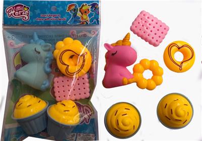 UNICORN WITH PASTRY SET OPP BAG - OBL847558