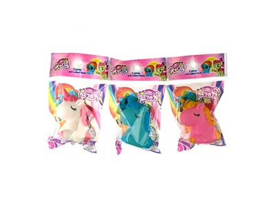 KEYCHAIN UNICORN SINGLE PACK 3 COLOR MIX - OBL847567