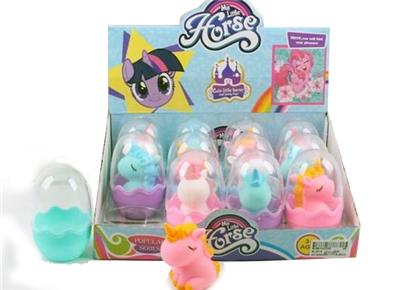 3 color unicorn eggshell - OBL847575