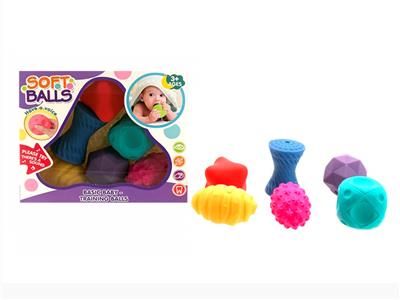 搪胶捏捏球.戏水球6款6色.常规色 - OBL847583